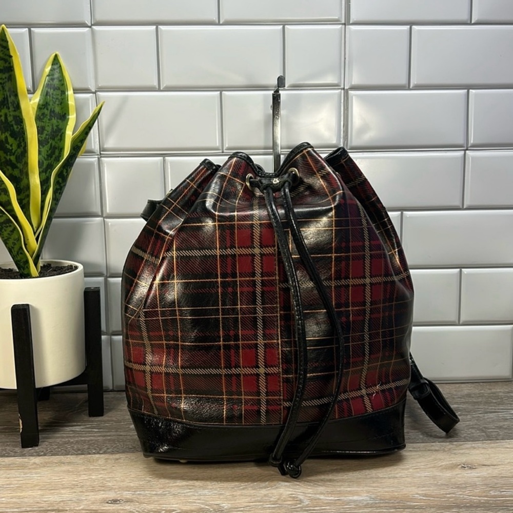 Patricia Nash Melrose Drawstring Bucket Bag with Key Fob! Comes with Dust Bag!